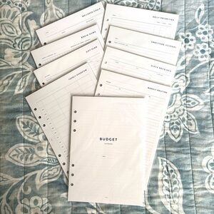8lotus Insert Bundle, size A5